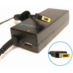 Adaptador para Computadora Portátil OVALTECH 20V/4.62AH C/Blister + USB
