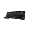 Kit de Teclado y Mouse VORAGO KM-104