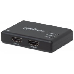 Video Splitter HDMI MANHATTAN De 2 puertos