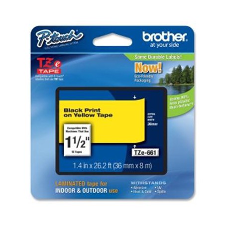 Cinta Laminada BROTHER TZE661