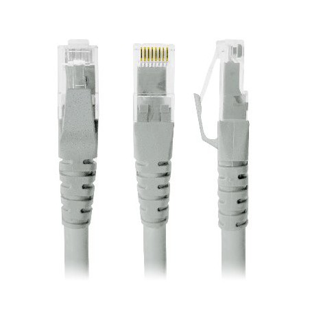 CABLE DE PATCH RED, CAT6 UTP, GRIS, 1.0 M BROBOTIX 308194