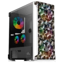 GABINETE  HOLLOW 2500 ATX,C/T 3VEN ARGB/MESH/ Yeyian YGH-49704
