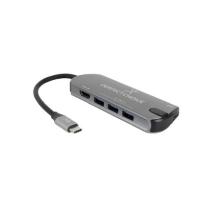 HUB 5 EN 1 USB-C PERFECT CHOICE PC-101246