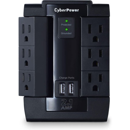Supresor de Picos de Pared  CyberPower P600WSURC1