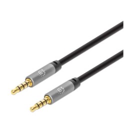 Cable Auxiliar de Audio Estéreo de 3.5 mm MANHATTAN 355995