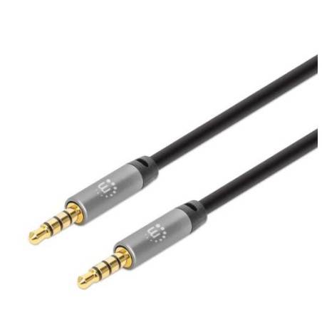 Cable Auxiliar de Audio Estéreo de 3.5 mm MANHATTAN 355995