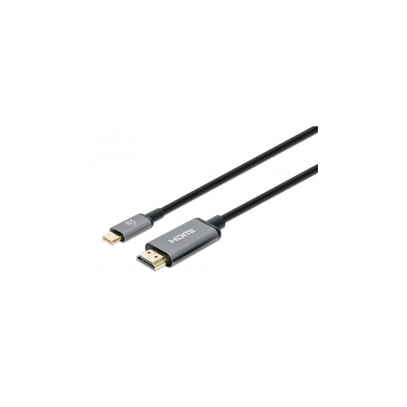 MH USB-C to HDMI adapter cable , 2M 4K@60Hz MANHATTAN 153607