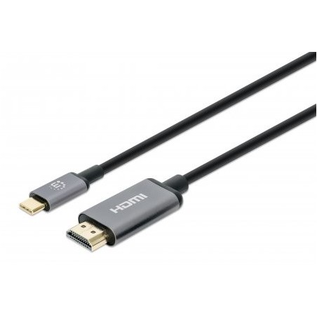 MH USB-C to HDMI adapter cable , 2M 4K@60Hz MANHATTAN 153607