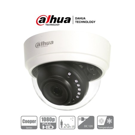 Cámara Domo Dahua Technology DH-HAC-D1A21N-0280B