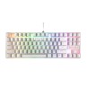 Teclado Mecánico Redragon Kumara White RGB