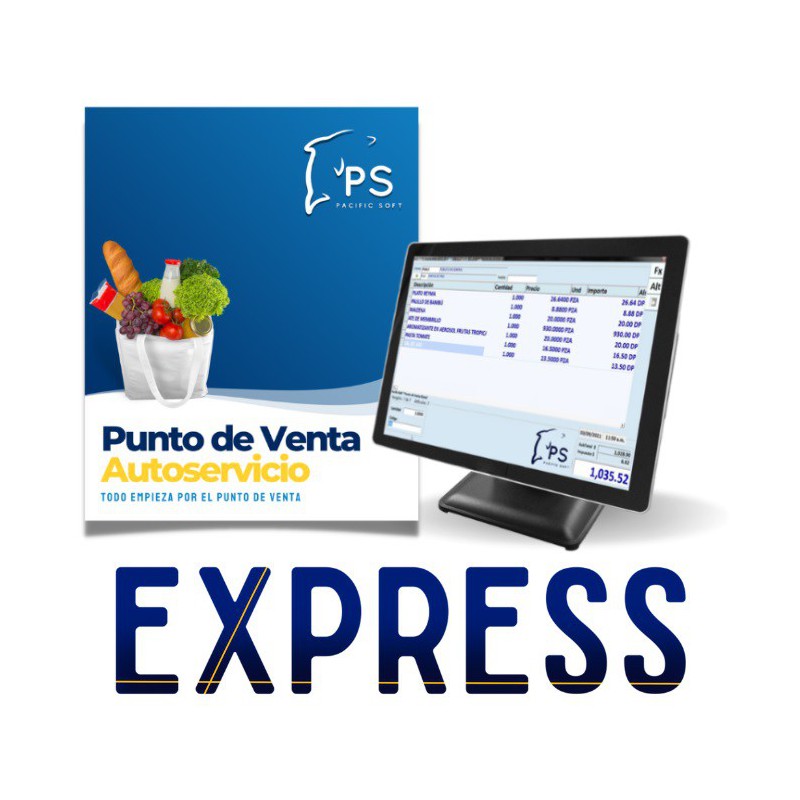 Punto de venta para Restaurantes PACIFIC SOFT KITPSF060