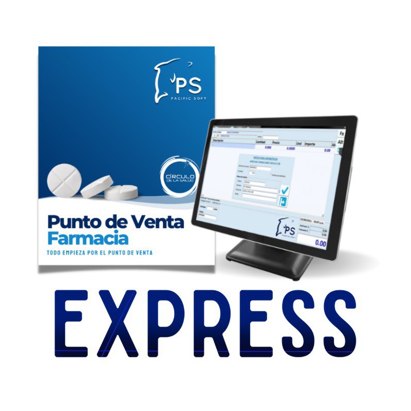 Punto de venta para farmacias PACIFIC SOFT KITPSF070