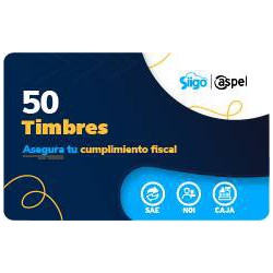 Timbres Fiscales ASPEL FACTE/50 Electrónicos