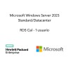 Sistema Operativo Hewlett Packard Enterprise LTU de Microsoft Windows Server 2025 con servicio de escritorio remoto 1 usuario CA