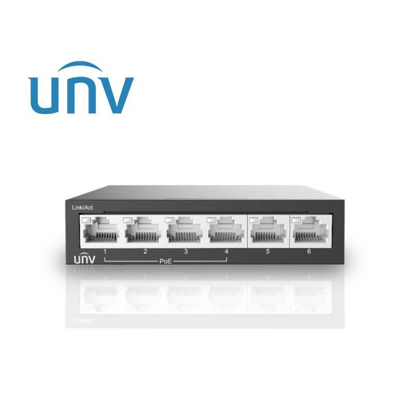 Switch UNIVIEW NSW2020-6T-POE-IN