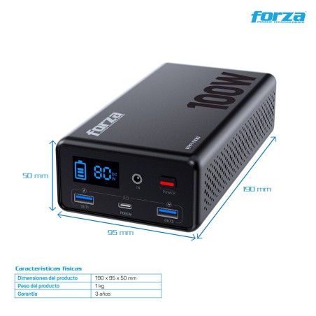 Power bank FORZA FPP-T100