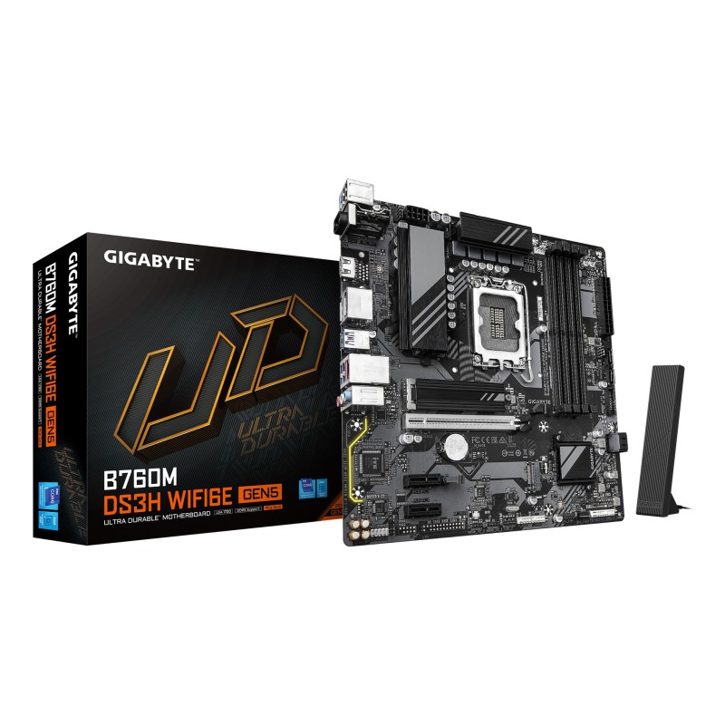 Motherboard GIGABYTE B760M DS3H WF6E GEN5   