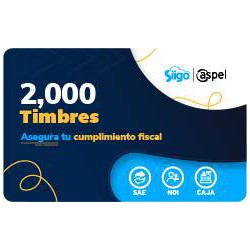 Timbres Fiscales ASPEL FACTE/2000 Electrónicos