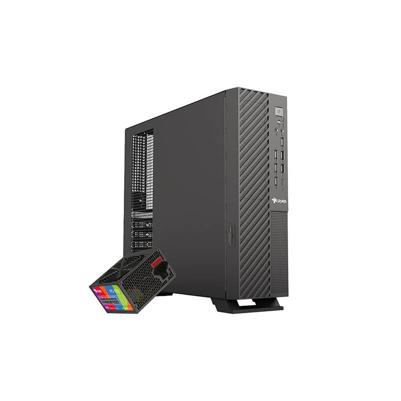 Gabinetes para computadoras Stylos STGAMN1B