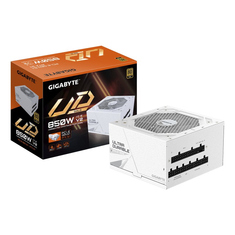Fuentes de poder GIGABYTE GP-UD850GM PG5 ICE  