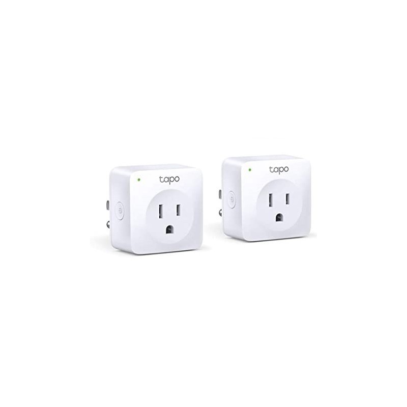 KIT Mini Enchufe Inteligente Wi-Fi  TP-LINK TAPO P100(2-PACK)