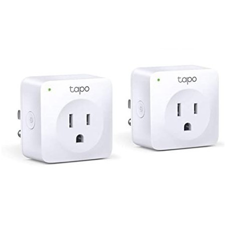 KIT Mini Enchufe Inteligente Wi-Fi  TP-LINK TAPO P100(2-PACK)