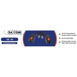 Transceptores SAXXON  RJ-45 VB-04