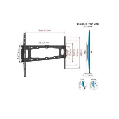 Soporte para TV BARKAN E400+