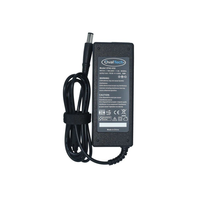 Adaptador para Computadora Portatil  OVALTECH 19.5V/4.62AH C/Blister + USB